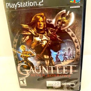 PlayStation 2 gauntlet seven sorrows. Preowned tested.